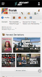 Mobile Screenshot of fnxrak.deviantart.com