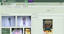 Desktop Screenshot of misharrypotter.deviantart.com