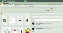 Desktop Screenshot of dbznsonic.deviantart.com
