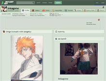 Tablet Screenshot of imkagome.deviantart.com