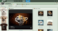 Desktop Screenshot of animalarts.deviantart.com