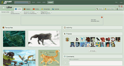 Desktop Screenshot of lilhor.deviantart.com