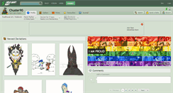 Desktop Screenshot of chuster90.deviantart.com