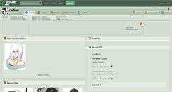 Desktop Screenshot of cadiem.deviantart.com