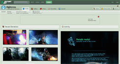 Desktop Screenshot of nightcross.deviantart.com