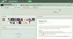 Desktop Screenshot of dobecosplay.deviantart.com