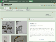 Tablet Screenshot of graphartist64.deviantart.com