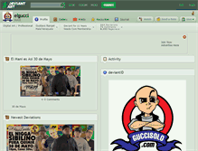 Tablet Screenshot of elgucci.deviantart.com