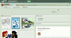 Desktop Screenshot of bumblefly.deviantart.com