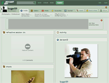 Tablet Screenshot of bugar89.deviantart.com