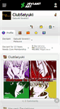 Mobile Screenshot of clubsaiyuki.deviantart.com