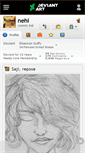 Mobile Screenshot of nehi.deviantart.com