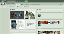 Desktop Screenshot of comicartmasters.deviantart.com