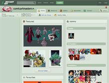 Tablet Screenshot of comicartmasters.deviantart.com