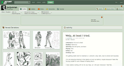 Desktop Screenshot of junjunman.deviantart.com