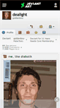 Mobile Screenshot of dealight.deviantart.com