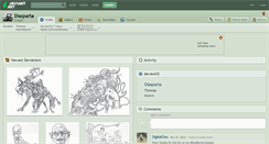 Desktop Screenshot of diasparta.deviantart.com