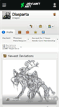 Mobile Screenshot of diasparta.deviantart.com