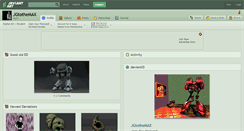 Desktop Screenshot of jgtothemax.deviantart.com