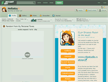 Tablet Screenshot of meibatsu.deviantart.com