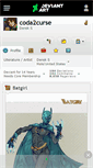 Mobile Screenshot of coda2curse.deviantart.com