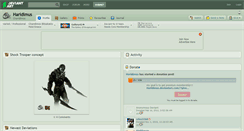 Desktop Screenshot of haridimus.deviantart.com