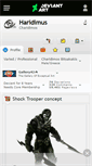 Mobile Screenshot of haridimus.deviantart.com