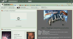 Desktop Screenshot of fangfingers.deviantart.com