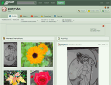 Tablet Screenshot of pootyrufus.deviantart.com