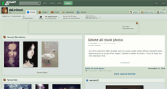 Desktop Screenshot of ddlinstock.deviantart.com