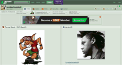Desktop Screenshot of luvataciousskull.deviantart.com
