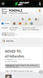 Mobile Screenshot of pokepalz.deviantart.com