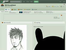 Tablet Screenshot of girl-in-a-picture.deviantart.com