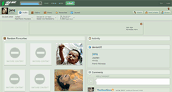Desktop Screenshot of janq.deviantart.com