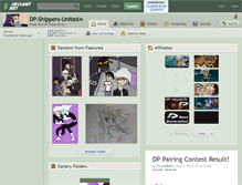 Tablet Screenshot of dp-shippers-united.deviantart.com