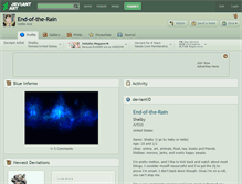Tablet Screenshot of end-of-the-rain.deviantart.com