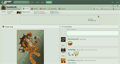 Desktop Screenshot of gluebandit.deviantart.com