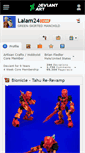 Mobile Screenshot of lalam24.deviantart.com