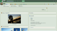 Desktop Screenshot of lalup.deviantart.com