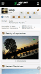 Mobile Screenshot of lalup.deviantart.com