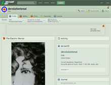Tablet Screenshot of devolutionisreal.deviantart.com