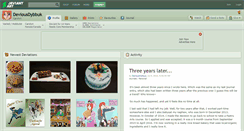 Desktop Screenshot of deviousdybbuk.deviantart.com