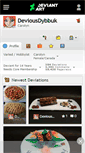 Mobile Screenshot of deviousdybbuk.deviantart.com