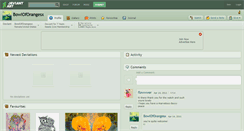 Desktop Screenshot of bowloforangesx.deviantart.com