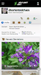 Mobile Screenshot of disorientedchaos.deviantart.com
