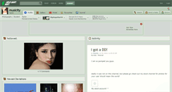 Desktop Screenshot of musicity.deviantart.com