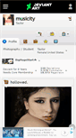 Mobile Screenshot of musicity.deviantart.com