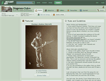 Tablet Screenshot of diogenes-club.deviantart.com