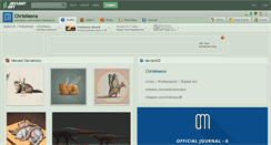 Desktop Screenshot of chrismasna.deviantart.com
