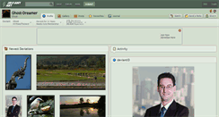 Desktop Screenshot of ghost-dreamer.deviantart.com